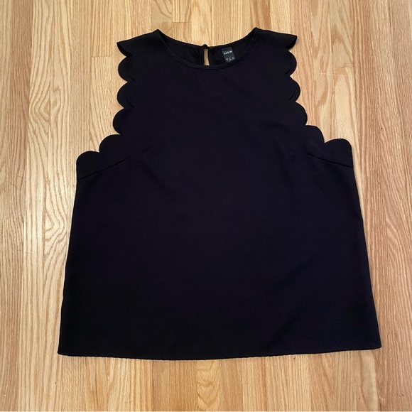 Black Sleeveless Top Size Large - Picture 5 of 5